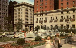 Mellon Square Pittsburgh, PA Postcard Postcard