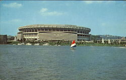 Three Rivers Stadium Pittsburgh, PA Postcard Postcard