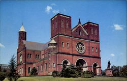 St. Vincent Arch Abbey Church, St. Vincent College Latrobe, PA Postcard Postcard