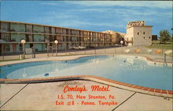 Conley's Motor Inn, Interstate 70 Postcard