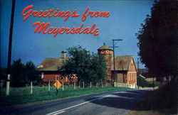 Greetings From Meyersdale Postcard