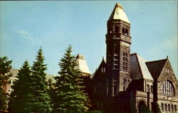 Chapel - Slipery Rock College Postcard