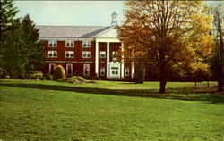 North Hall - Slippery Rock College Postcard