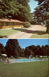 Lakeview on the Lake Motel Erie, PA Postcard Postcard