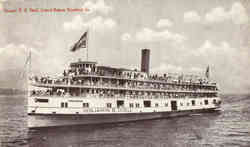 Steamer Benjamin B. Odell Central Hudson Steamboat Co Postcard