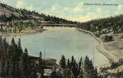 A Typical Rocky Mountain Lake Scenic, CO Postcard Postcard