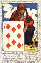 The Fortune Teller Postcard