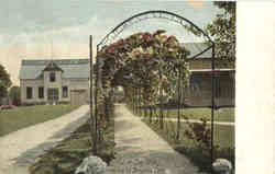 Entrance to Strontia Cave Put-in-Bay, OH Postcard Postcard