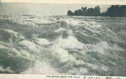 The Rapids Above the Falls Postcard