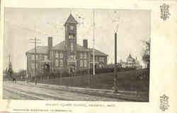 Walnut Square School Postcard