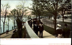 Riverside Park And Drive Postcard