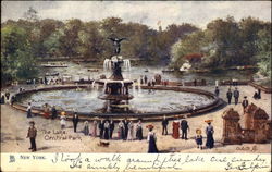 The Lake, Central Park Postcard