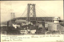 Williamsburg Bridge Postcard