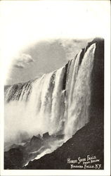 Horse Shoe Falls From Below Postcard