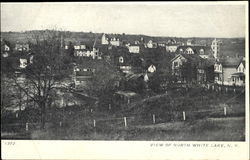 View Of North White Lake New York Postcard Postcard