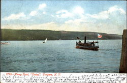 Ferry Boat, Daisy Yonkers, NY Postcard Postcard