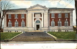 Public Library Postcard