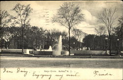 Gates Circle Postcard