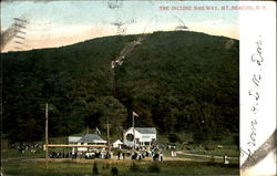 The Incline Railway, Mt. Beason Postcard