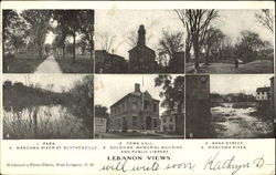 Lebanon Views Postcard