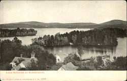 Lake Sunapee Burkehaven Postcard