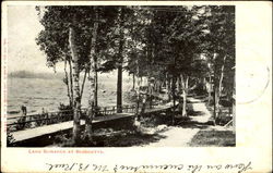 Lake Sunapee at Blodgetis Postcard