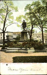 Phillip N. J. Kearney Monument Newark, NJ Postcard Postcard