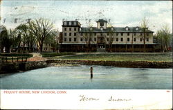 Pequot House New London, CT Postcard Postcard