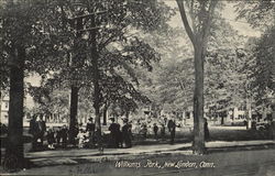 Williams Park New London, CT Postcard Postcard