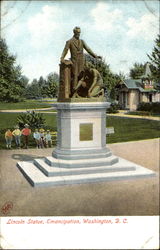 Lincoln Statue, Emancipation Washington, DC Washington DC Postcard Postcard