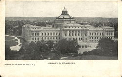 Library Of Congress Postcard