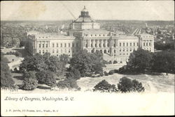 Library Of Congress Washington, DC Washington DC Postcard Postcard