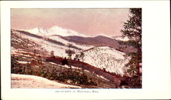 Summit Of Marshall Pass Postcard