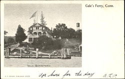 Yale Quarters Gales Ferry, CT Postcard Postcard