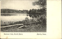 Bantam Lake South Shore Morris, CT Postcard Postcard