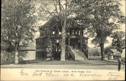 The Frederick H. Cossitt Library North Granby, CT Postcard Postcard