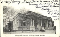 Metropolitan Museum Of Art, Central Park Postcard