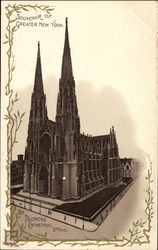 St. Patricks Cathedral, 5th Ave Postcard