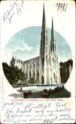 St. Patrick's Cathedral, 5th Ave New York, NY Postcard Postcard