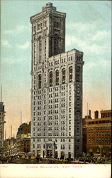 Times Building Postcard