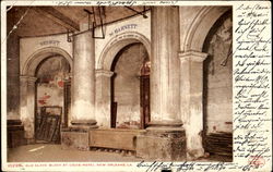 Old Slave Block St. Louis Hotel Postcard