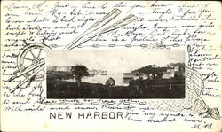 New Harbor Maine Postcard Postcard