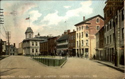 Boothby Square And Custom House Postcard