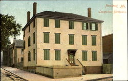 Longfellow Birthplace Postcard