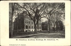 St. Johnsbury Academy Buildings Vermont Postcard Postcard