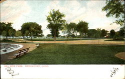 Sea Side Park Bridgeport, CT Postcard Postcard