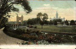 Memorial Arch Hartford, CT Postcard Postcard