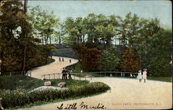 Davis Park Providence, RI Postcard Postcard