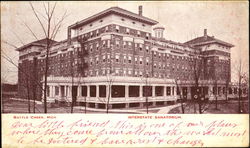 Interstate Sanatorium Battle Creek, MI Postcard Postcard