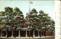 The Clementine Bath House Mount Clemens, MI Postcard Postcard